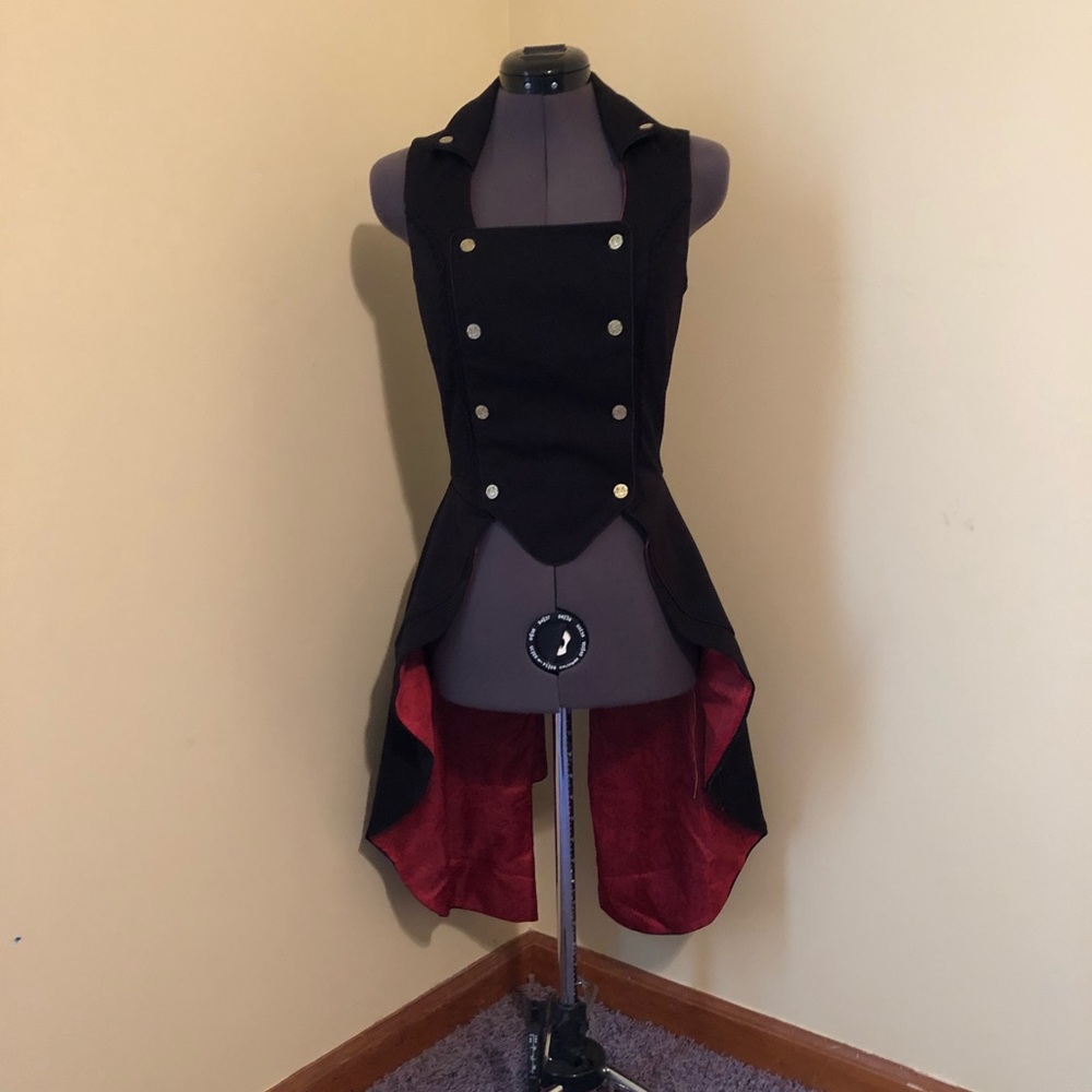 Hot topic Alice through the looking glass vest.